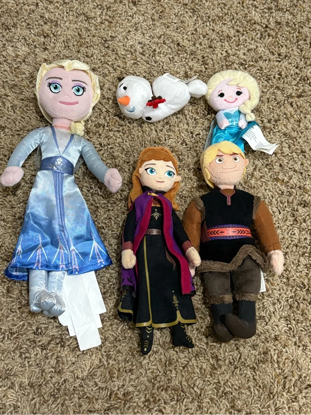 Frozen Dolls Lot